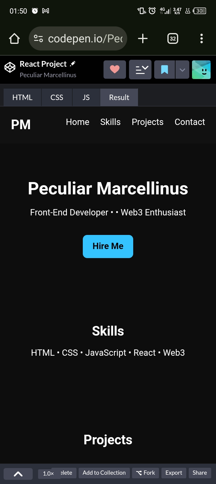 React Site